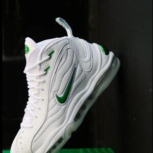 Nike AIR TOTAL MAX UPTEMPO White/ Green Sneakers